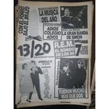 Revista 13/20 * Nº 143 Año 1991 The Cult - Soda - Pinpinela