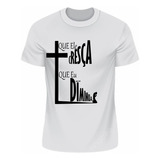 Camiseta/camisa Gospel Evangélicas Cristã/frases Biblicas 