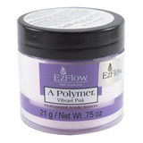 Polimero Polvo Acrilico Ezflow Vibrant Pink X 21 Gr