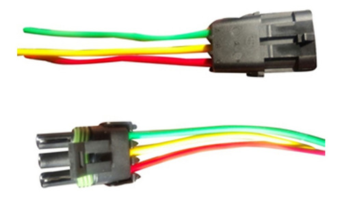 Conector Instalaciones Packard 3 Vias Cal 12 (universal) 