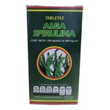 Alga Spirulina 150 Tablts 400 Mg C/u Antioxidante Saciedad Sabor Sin Sabor