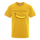 Camiseta De Manga Corta Estampada Dolce & Banana