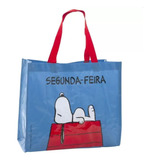 Bolsa Sacola Retornável Ecobag Snoopy Original