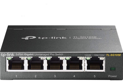 Conmutador Inteligente Sencillo Gigabit Ethernet De 5 Puerto