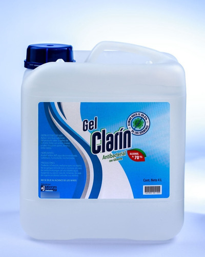 Clarín - Gel Antibacterial - Galón 4l