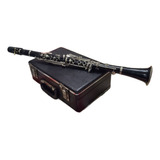 Clarinete Sib Vito Kenosha Wis Usa Ebonite Boquilha Rico B3