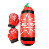 Bolsa Boxeo Box Puchingball Infantil C Guante Palermo Znorte