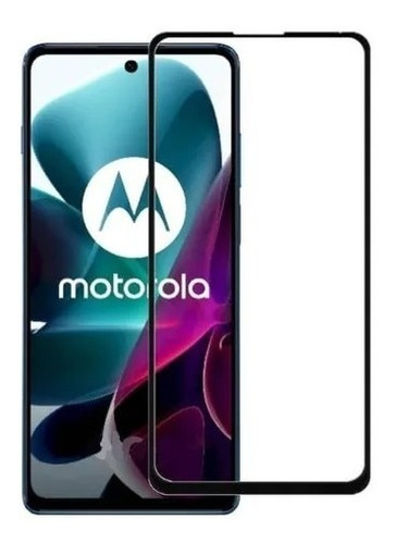 Vidrio Protector Full Cover 9d Para Motorola Moto G200 5g