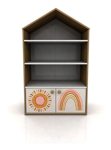 Biblioteca Mueble Casita Infantil Resistente Diseño Premium