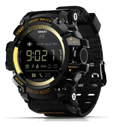 1 Smartwatch Mk16 Robusto Exército Militar Man Mu.