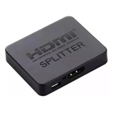Splitter Hdmi 1x2 Netmak Nm-hd6 Con Cable Usb A Mini Usb