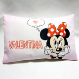 5 Almohadones Personalizados 20x30 Funda Desmontable