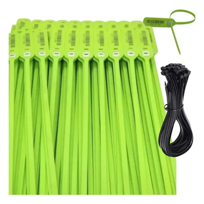 Cintillo Sello Seguridad Cinchos 40cm Foliados, Kit 200 Pcs  | MercadoLibre