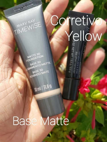 Kit Base Liquida Mais Corretivo Yellow 