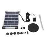 Kit De Bomba De Agua Solar Para Fuente, 5 W, 75 Cm De Altura