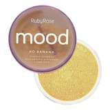 Pó Banana Ruby Rose Feels Efeito Aveludado Pó Facial Solto 