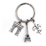 Llavero Tema De París, Incluye Torre Eiffel, Arco Del ...