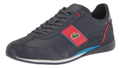 Tenis Lacoste Men's Angular Sneaker  Hombre Negro 44cma0013