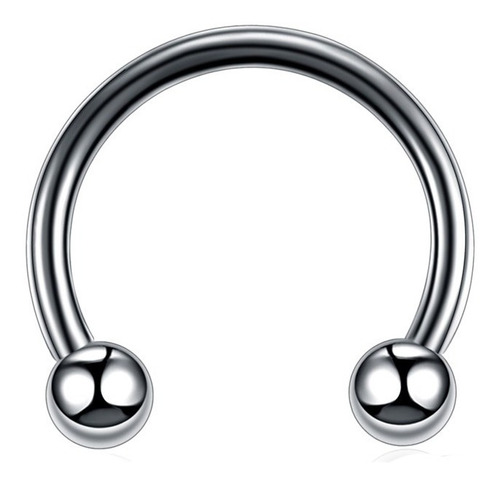 Piercing Bull De Titanio Septum Argollita Nariz 