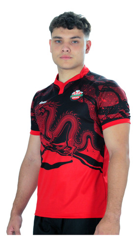 Camiseta De Rugby Imago Gales 2023 Wales Rwc Reforzada 