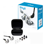 Auriculares In Ear Monitores Pro Stagg Spm235 Transparente 