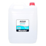 Agua Desmineralizada  Wander X 10 Lts