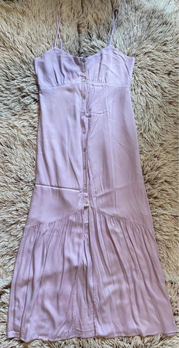 Vestido Largo Forever 21 Lila Para Mujer Talla M