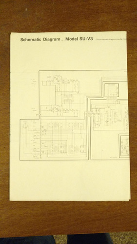 Plano Technics Para Amplificador Su-v3