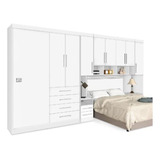 Guarda-roupas Modulado Georgia Ja Branco Para Cama Box 1,58m