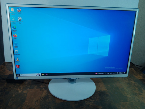 Monitor Samsung 27 Pulagadas Blanco Hdmi Vga