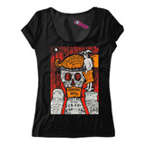 Remera Mujer Grateful Dead Quicksilver Mesenger Service Mb66