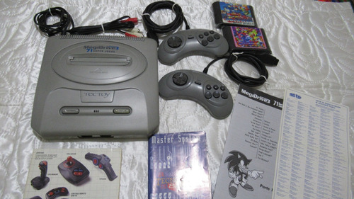 Mega Drive 3 Cinza -71 Super Jogos - Original