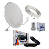 Kit Completo Receptor Midiabox B7 Century Banda Ku Antena 75