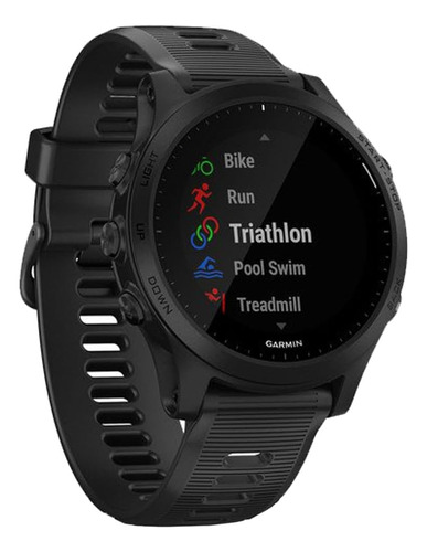 Reloj Garmin Forerunner 945 Musica Spotify Gps Smartwatch Color De La Caja Negro Color De La Malla Negro Color Del Bisel Negro