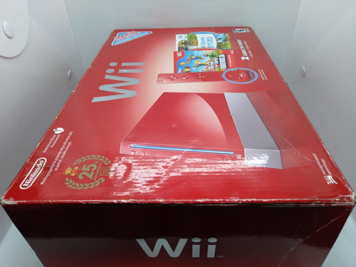 Console Nintendo Wii Original Vermelho + Jogo Brinde