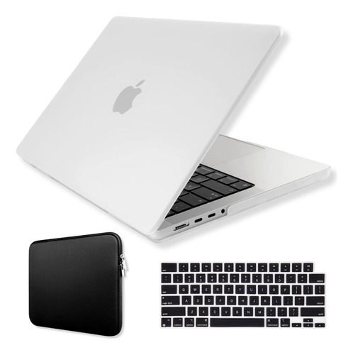Kit Capa + Neoprene + Película Macbook Pro 16 A2485 Chip M1 