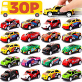 Set De 30 Mini Autos De Juguete Para Niños, Fiesta De Cumple