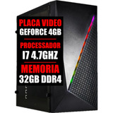 Pc Gamer I7 9 Geração / Placa Video 4gb / 32g Ddr4 / Ssd 480