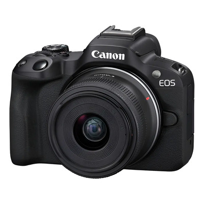 Eos R50 Rf-s 18-45mm F4.5-6.3 Is Color Negro | Meses sin interés