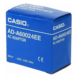 Adaptador De Corriente Casio Ad-a60024ee