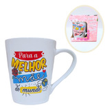 Xícara Dia Das Mães Com Frases Caneca De Porcelana Presente