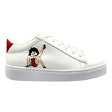 Tenis Bordado De Betty Boop