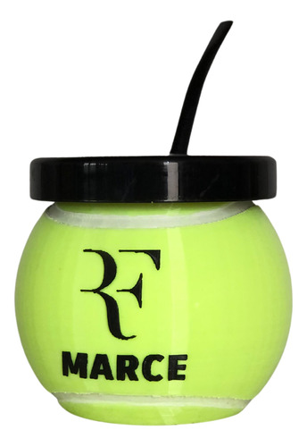 Mate Pelota De Tenis / Padel Personalizada - Impresión 3d