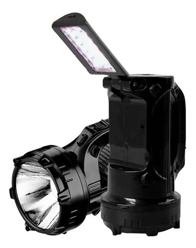 Lanterna Farolete Holofote Led Dp770 Recarregável 2 Funções