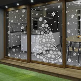 Uunida Adornos Navideños Para Ventanas - 103 Pegatinas