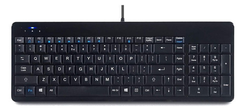 Periboard-220h Us, Teclado Usb Compacto Con Cable Con 2 C