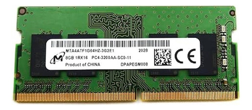 Memoria Ddr4 8gb Udimm Mta4atf1g64az-3g2e1