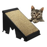 Arranhador Gato Rampa Plástica Interativo Anti Stress Black