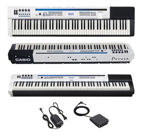 Piano Digital Sintetizador Casio Privia Px-5swec2-br Branco