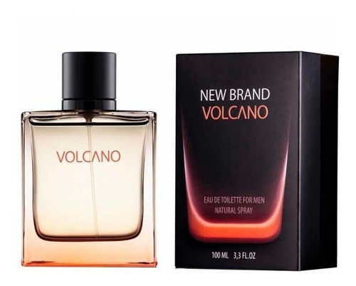 Perfume New Brand Volcano Edt 100ml Masculino - Original